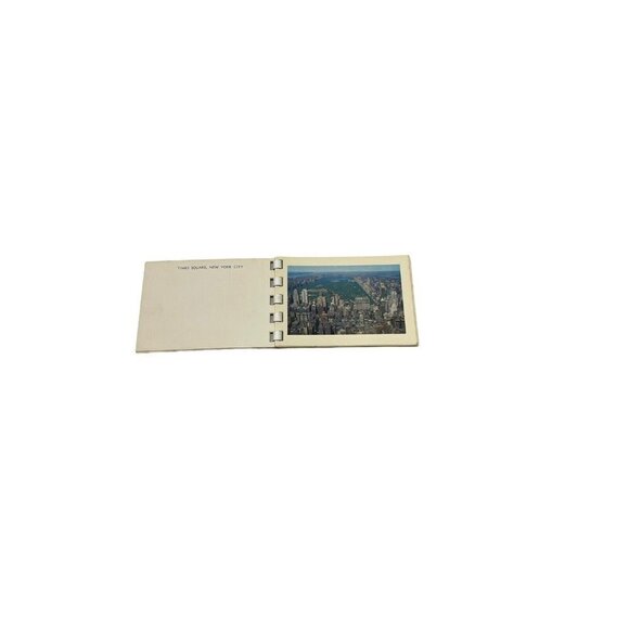 New York City Souvenir Pocket Sized Booklet 10 Natural Color Cards Kodachrome - Picture 5 of 5